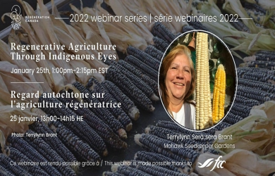Webinaire : Regard autochtone sur l'agriculture regénératrice