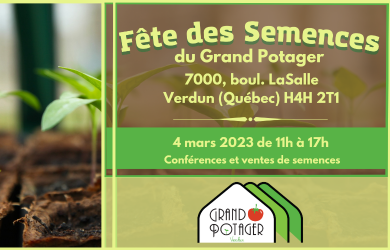 Fête des semences du Grand Potager