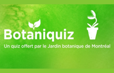 Botaniquiz | Un quiz du Jardin botanique