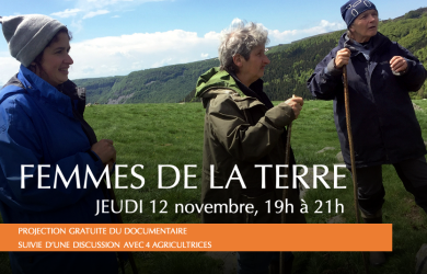 Festival ALIMENTERRE - Film femmes de la terre 