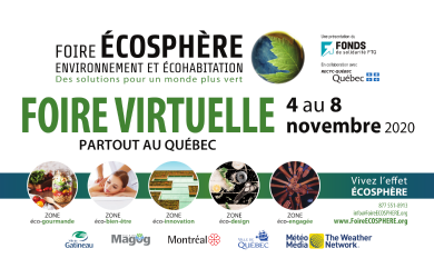 Foire Écosphère, Environnement et Écohabitation VIRTUELLE