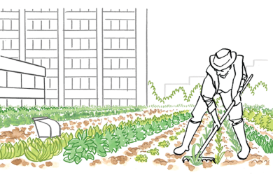 S'occuper en attendant la saison du jardinage