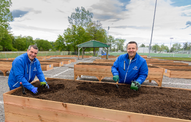 La ville de Blainville ouvre un premier jardin communautaire
