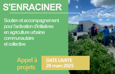 Activation d’initiatives en agriculture urbaine à la lutte à l’insécurité alimentaire et l’exclusion sociale