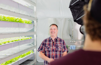 Potager Mobile : une technologie innovante pour produire des légumes à feuilles